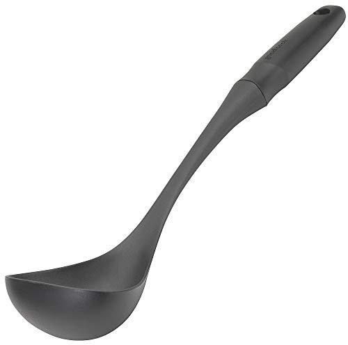 GoodCook Touch Serving and Cooking Nylon Ladle, Black