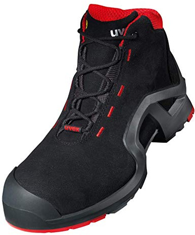 Uvex 1 X-Tended Support S3 SRC Baskets de Securite - Chaussure de Travail Montante - Antidérapante - Embout de Protection des Orteils