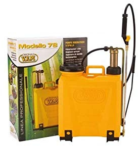 Ama - Pulverizador de Mochila Profesional, 15 L, Bomba de latón