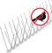 3 Meter Taubenabwehr Balkon Spikes vormontiert, Rostfreie Taubenschreck Vogelspikes, Vogelabwehr Spikes und Vogelschutz, Tierschutzkonformer Taubenschutz