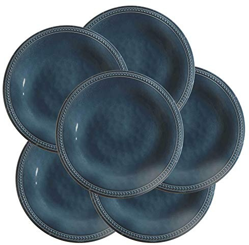 Marine Business Harmony Lagoon - Set di 6 piatti piani, 27 cm
