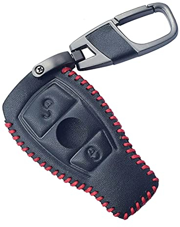 VIdisp Autoschlüsseletui, passend für Mercedes Benz W204 W205 W212 W213 W222 C117 X156 CS CLA GLA GLA