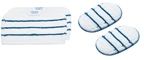 BLACK + DECKER FSMP20 Steam Mop Replacement Pads - Pack of 2 FSHSMPA-XJ 2 Replacement SteaMitt Pads
