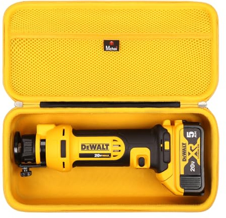 Mchoi Hard Carrying Case Fits for DEWALT 20V MAX Drywall Cutting Tool DCE555B/ DCE555D2/ DCS551B, Case Only