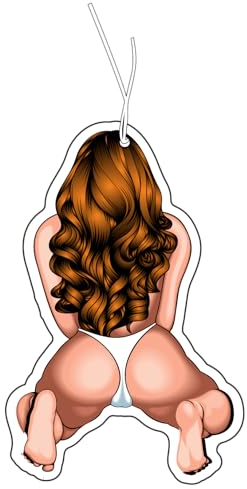 CME.Promo 2 x Albero Profumato Con Motivo Cindy Sexy Lady, Distributore di Profumo per Auto, Tuning Air Freshener, Ciondolo Profumato, Set di Alberi