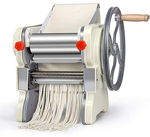 Máquina para hacer pasta fresca, máquina manual para hacer pasta, máquina de rodillo de pasta de acero inoxidable, para hacer todo tipo de fideos