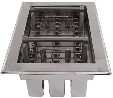 Moldes para Helado de Acero Inoxidable DIY Comercial Plata 30 Piezas