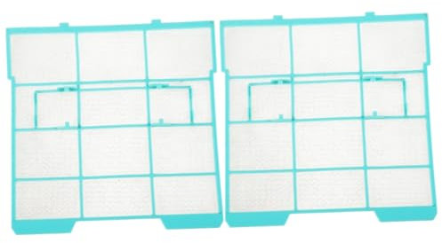 Angoily 2 Piezas Filtro De Aire Acondicionado Cubierta De Ca De PláStico Accesorios Filtro De Aire De PláStico Accesorios Para Interior De VentilacióN El Plastico De VentilacióN Para Uso Domé Sky-Blue