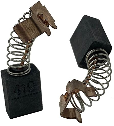 2 spazzole di carbone abrasivo per smerigliatrice orbitale Makita BO4566, CB419, 6 x 9 x 12 mm