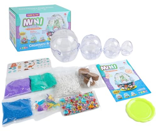 Set für kleine Gärten, Gartenspielzeug-Set für kreative Gartenherstellung, kreatives Gartenmöbel-Set für Kunst und Handwerk, wissenschaftliches Aktivitätsset
