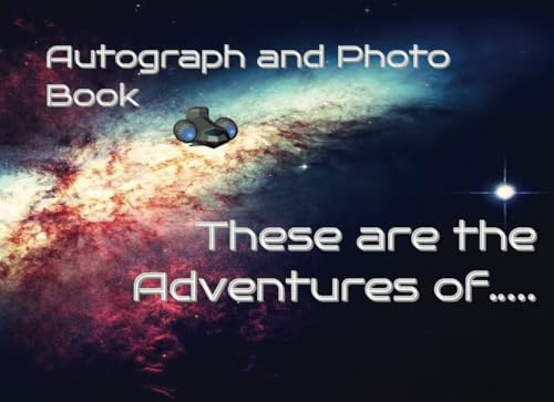 Autograph and Photo Book: Keep a Log of Signatures and Photos of Beloved Crew, Characters and Friends at Theme Parks and Resorts. Perfect Keepsake and more
