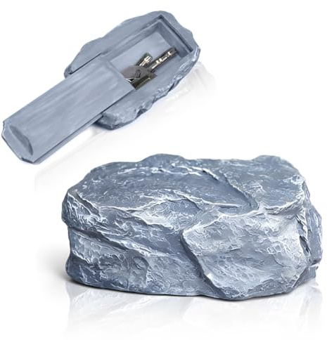 Fake Rock Hidden Storage Key Hider with Secret Compartment, Hidden Key Rock