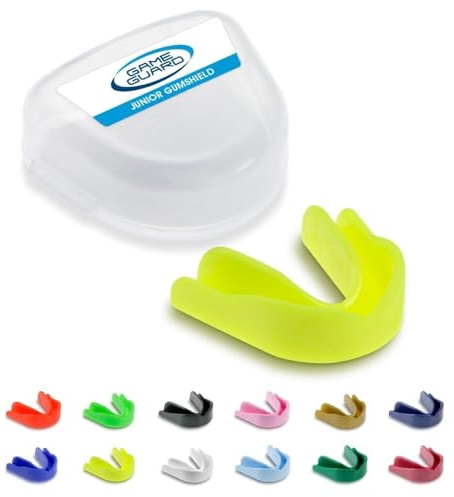 Game Guard Boil & Bite Mundschutz Zahnschutz – für Kinder & Erwachsene – Hockey, Boxen, Rugby, Fußball, Kampfsport, MMA, Karate, Kickboxen, Taekwondo, Handball