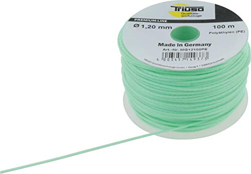 TRIUSO Maurer-Lotschnur 1 ,2mm 100m PE, grün