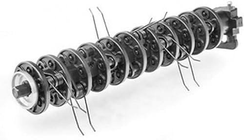 WOLF Garten Belüftungsfederwalze für VS302E / VA303E, Schwarz