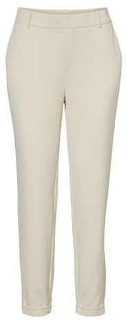 VERO MODA dam Byxor Vmmaya Mr Loose Solid Pant Noos, Birch, XS