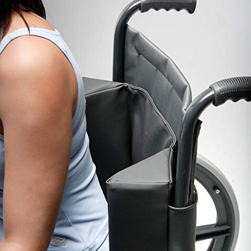 Obbocare Cojín Posicionador Lumbar de Espuma para Silla de Ruedas. Respaldo Evita Movimientos Laterales de Tronco. Cojín Sujeción Espalda y Postura en Silla