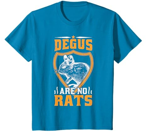 Degus are not Rats Degu Rongeur chili T-Shirt