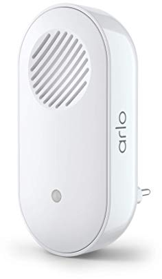 Arlo Chime 2 Per Il Videocitofono Da Esterno Wireless Connesso Arlo, Notifiche Audio, Sirena Integrata, Suono Personalizzabile, Connessione Wi-Fi Diretta, Interni, Bianco - Accessorio Certificato