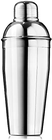 Fogast Shaker à cocktails | Capacité 0,7 litres | Mélangeur de bar, shaker à cocktail | Trois parties | Acier inoxydable | Ensemble Barista | Accessoires de bars | Shaker à cocktail whisky, Martini