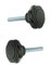 2x viti stella manopola testa plastica mano farfalla rapide manuale (M8x30)