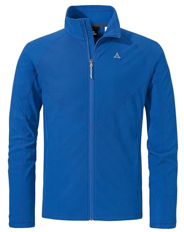 Schöffel Herren Fleece Jk Style Ghedina MNS, komfortable Fleecejacke mit Flatlocknähten, leichte, schnelltrocknende Outdoorjacke mit Stehkragen