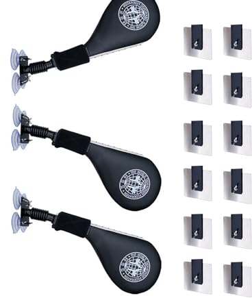 Wing Chun Dummy Taekwondo-Kickpad für Kinder und Erwachsene / Kampfsportausrüstung, Wing Chun Kung Fu Übungspuppe Wandhalterung, Box-Thai-Kick-Übungspolster, Freie Kombination ( Size : Three-target )