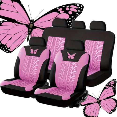 RCVICTY Autositzbezüge,kompatibel mit Buick Lacrosse, Autositzbezüge Set,2-Pink