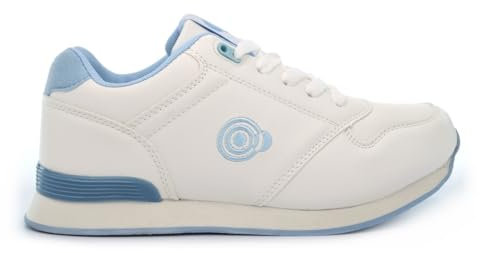Womens Bowling Shoes Size 6 Womens Bowling Trainers Size 5 Ladies Lawn Bowls Shoes Garden Bowls Trainers Lawn Bowl Trainer Garden Bowl Shoe Lace Up Sizes 3-8 White 6 UK