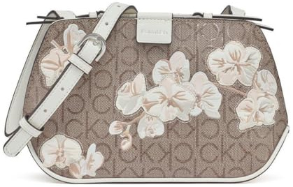 Calvin Klein Audrey Triple Compartment Crossbody Audrey Umhängetasche mit drei Fächern