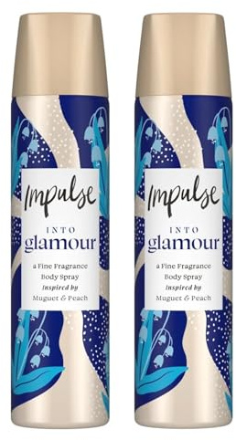 Into Glamour Fragrance Body Spray for Women - A Luxurious Blend of Tangerine, Pink Pepper & Guavatini Accord for a Fresh, Captivating Scent -Pack of 2
