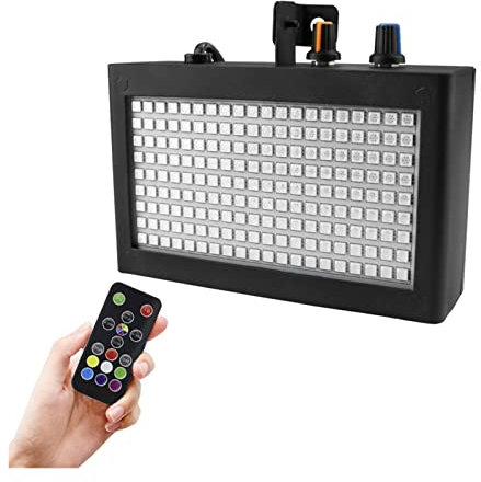 JOJIDE Luci Discoteca, 180. PORTATO Strobe Flash Light Sound Control Activated Speed ​​Stage Stage Disco DJ. Effetto di illuminazione da sposa Party Party KTV