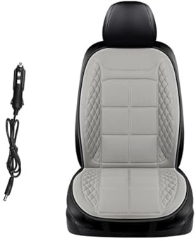 Generisch Universell rutschfest- 𝐬𝐢𝐭𝐳𝐡𝐞𝐢z𝐮𝐧𝐠 Auto Einstellbar Es ist das wärmste Geschenk für Autofahrer im Winter Passt für die Meisten Autos,E-Grau1Sitz