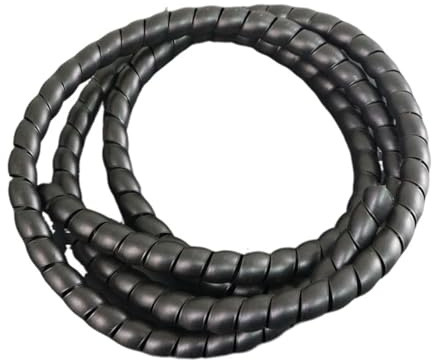 Styire 2 Meters Flame Retardant Spiral Cable Sleeve 18mm to 50mm Adjustable Wire Harness Protection Tube Guard Cover(20mm)