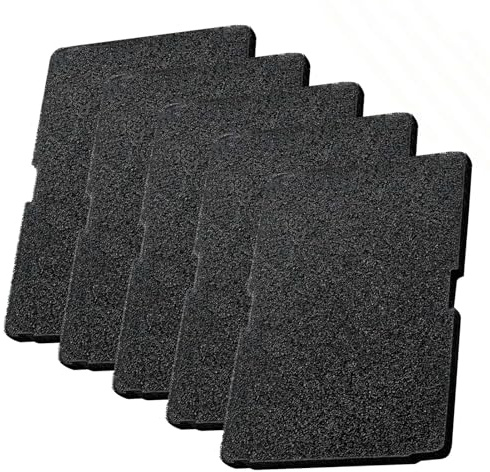 5pcs Filtre Sèche Linge 244x155x12mm, Filtre Éponge pour Sèche-Linge à Pompe à Chaleur, Y Compris Ceux à Pompe à Chaleur et à Condensation, Offrant Une Compatibilité Étendue Pour Différents Modèles