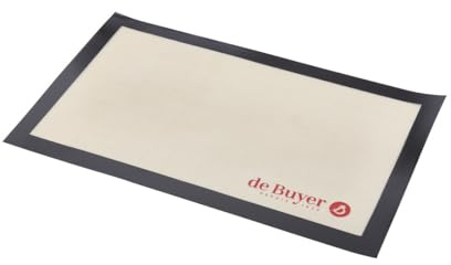 De Buyer 4931.51N Tapis Siliconé Format GN 1/1 - 51,5 x 31 cm | Durable et Anti-Adhésif, Épais, Utilisable à Chaud et à Froid, Économique car Remplace le Papier Cuisson