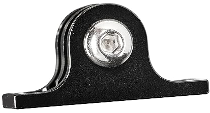 Mantona ALU GoPro Mount Schraubhalterung (geeignet für Go Pro Hero 11 10 9 8 7 6 5 4 3+, Session und andere kompatible Action Cams, GoPro-Halterung zur Befestigung auf Holzplatten)