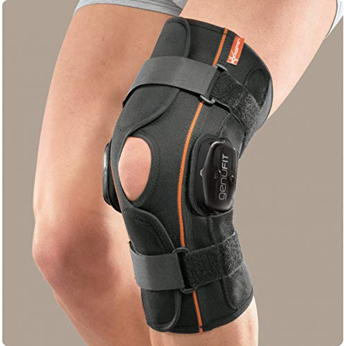 RO+TEN - Genufit25a ginocchiera corta aperta in tessuto AirX con aste articolate policentriche con regolazione f-e - S