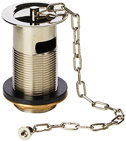Bristan W BASIN02 C Basin Waste With Plug Slotted - Chrome