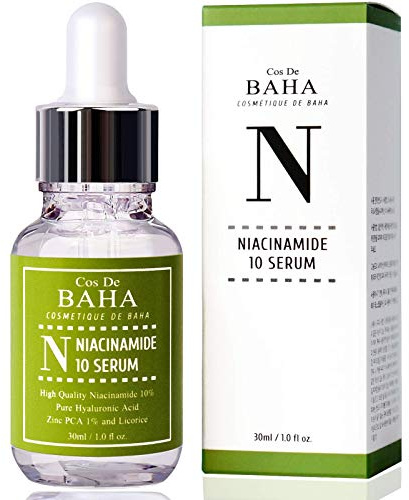Cos De BAHA Sérum de niacinamida para endurecer los poros y reducir arrugas - 1Fl- Onzas