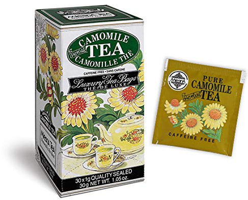 Infuso di Camomilla Tea Mlesna confezione da 180 filtri - Camomilla dolce e rilassante coltivata nelle fertili terre del Nilo, senza caffeina