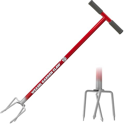 Garden Weasel Garden Claw 91316 - Gartengeräte - Unkrautstecher und Pinne - Unkrautwerkzeug und Kultivator - Wetter- und Rostbeständig - Kohlenstoffstahl