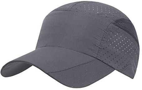 JIAHG Unisex Schnell Trocknend Baseball Cap Baseballkappe, Modisches Lässig Atmungsaktiv Mesh Sportkappe, Leichte Faltbare Outdoor Sportmütze Basecap Sonnenhut Laufmütze Sommerhut für Herren Damen