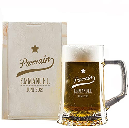 Boccale per birra padrino personalizzato
