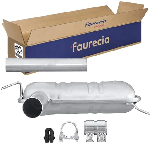 HELLA 8LB 366 022-451 Silenziatore anteriore, Easy2Fit® Kit, anteriore, in due pezzi, Kit con parti annesse