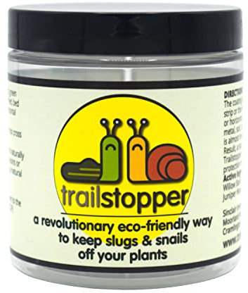 Trailstopper Slug Repellent - Slug Repellent Outdoor, Pet Friendly Slug and Snail Repellent - Slug Pellets Alternative - Slug Traps Indoor Use - Natural Eco-Friendly - Snail Repellent for Garden