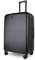 Premium Black Large Suitcase, 100% German Covestro Polycarbonate, 4 Spinner Wheel Large Check-in Hard Shell Hand Luggage Suitcase, Superior Organisation TSA Security Lock Ultra-Quiet Wheels