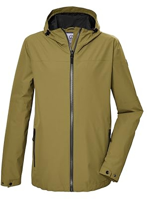 G.I.G.A. DX Uomo Giacca funzionale/giacca outdoor con cappuccio GS 80 MN JCKT, gebranntes gelb, M, 43110-000
