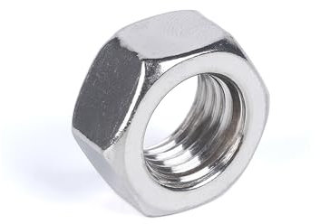 1/2/5/10 Uds 4-40 6-32 8-32 10-24 1/4 5/16 3/8 7/16 1/2 3/4 5/8 pulgadas tuerca hexagonal rosca métrica 304 acero inoxidable(3/8 24 2pcs)