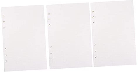 FUNOMOCYA 135blätter Nachfüllpapier Loseblattpapier Ersatzpapier Für Notizbücher Füllpapier Mit Punktmuster Für Skizzieren Und Zeichnen